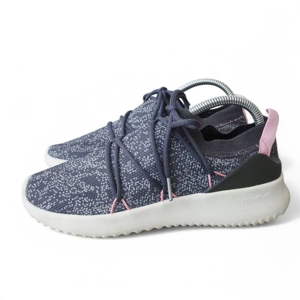 Adidas‎ Ultimamotion 'Grey True Pink' Sock Sneakers F34534 Women's 7.5